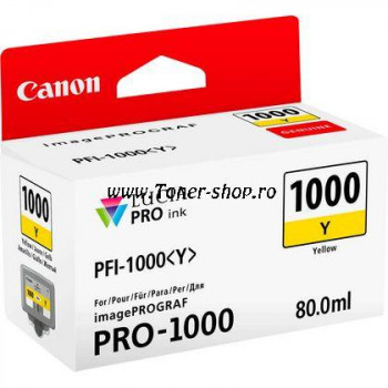  Canon Cartus cerneala  PFI-1000Y 